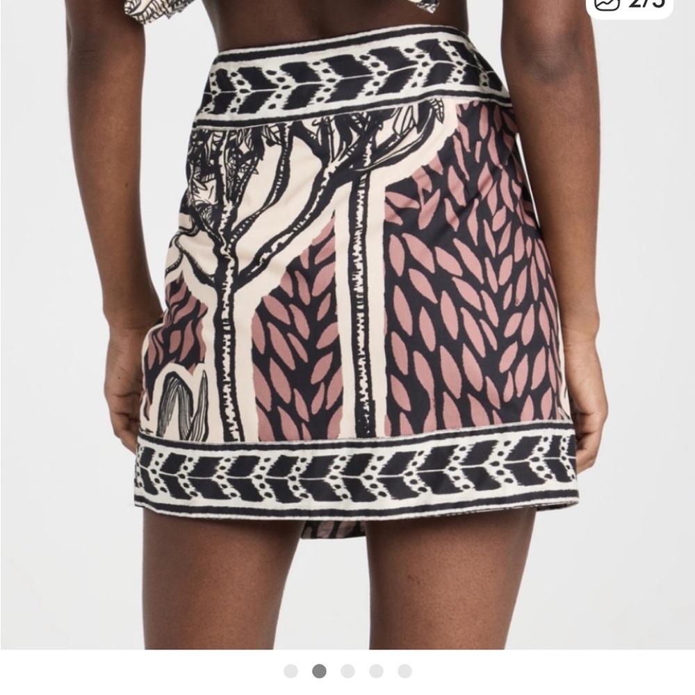 Johanna Ortiz beautiful wrap skirt size 0 - Picture 2 of 3
